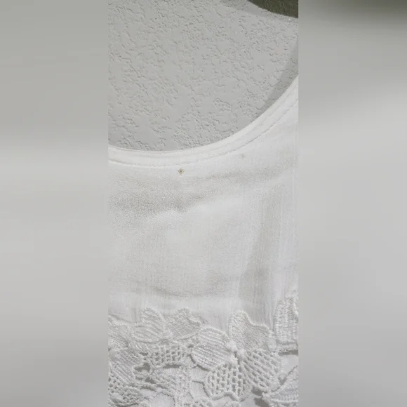 Abercrombie & Fitch Classic White Lace Mini Dress Size S - Picture 13 of 15